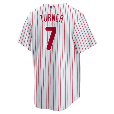 MLB Philadelphia Phillies Trea Turner Men S Replica Baseball Jersey